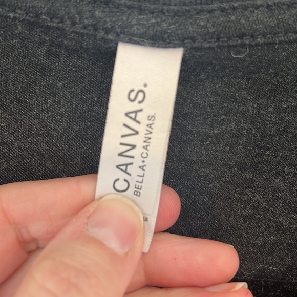 Bella Canvas Womens Cotton Blend Graphic T-Shirt Medium Soft Tee Hustle Soul‎ - Picture 4 of 16